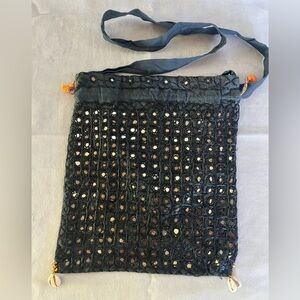 Mirror Squares Black Women's Bag